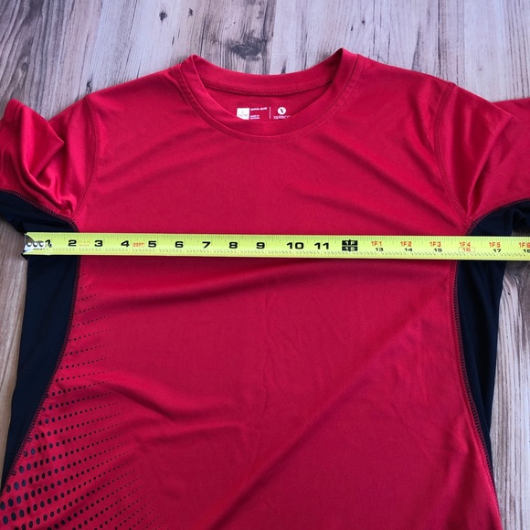 NEW Xersion Active T Shirt Red Large Boy’s NWOT - Picture 9 of 13